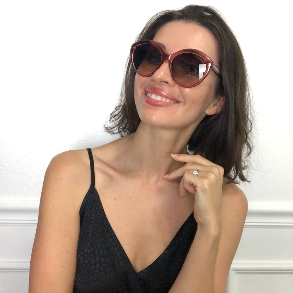 New TOM FORD Maxine Sunglasses FT0763 72F - Picture 8 of 16